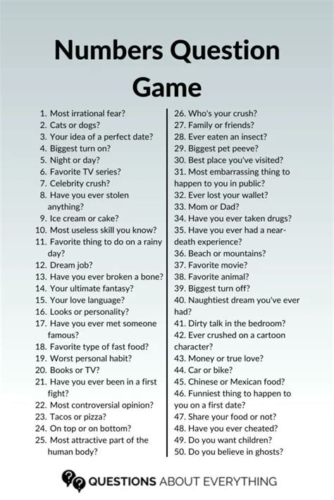 question game for friends|21 Questions Game: 68 Questions For a Game's Night to .
